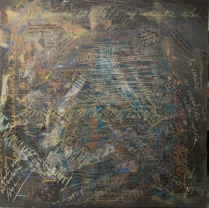 The wall of the mind - a Paint Artowrk by ALGALUCIA